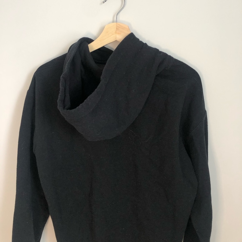 Plain Black Hoodie - Picture 3 of 3